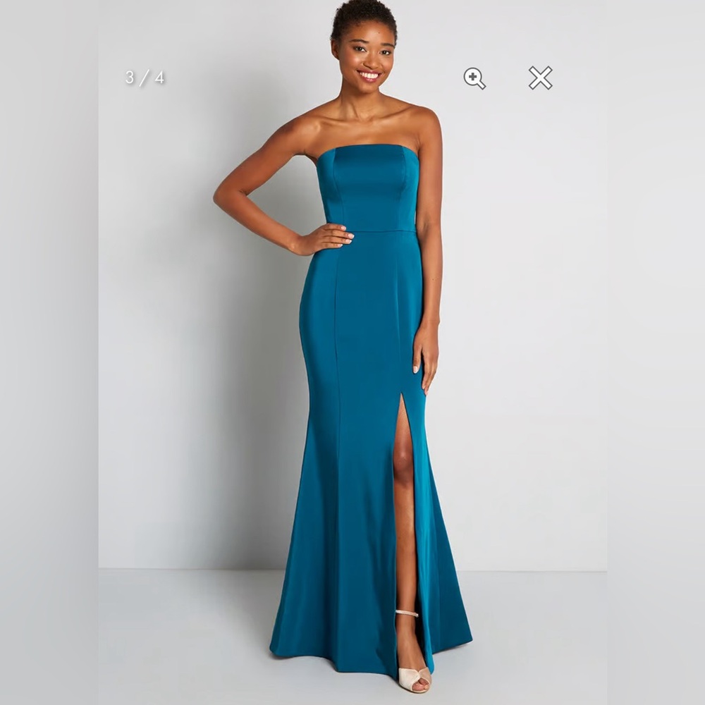 ModCloth NWT In Walked Elegance Maxi Dress - Teal